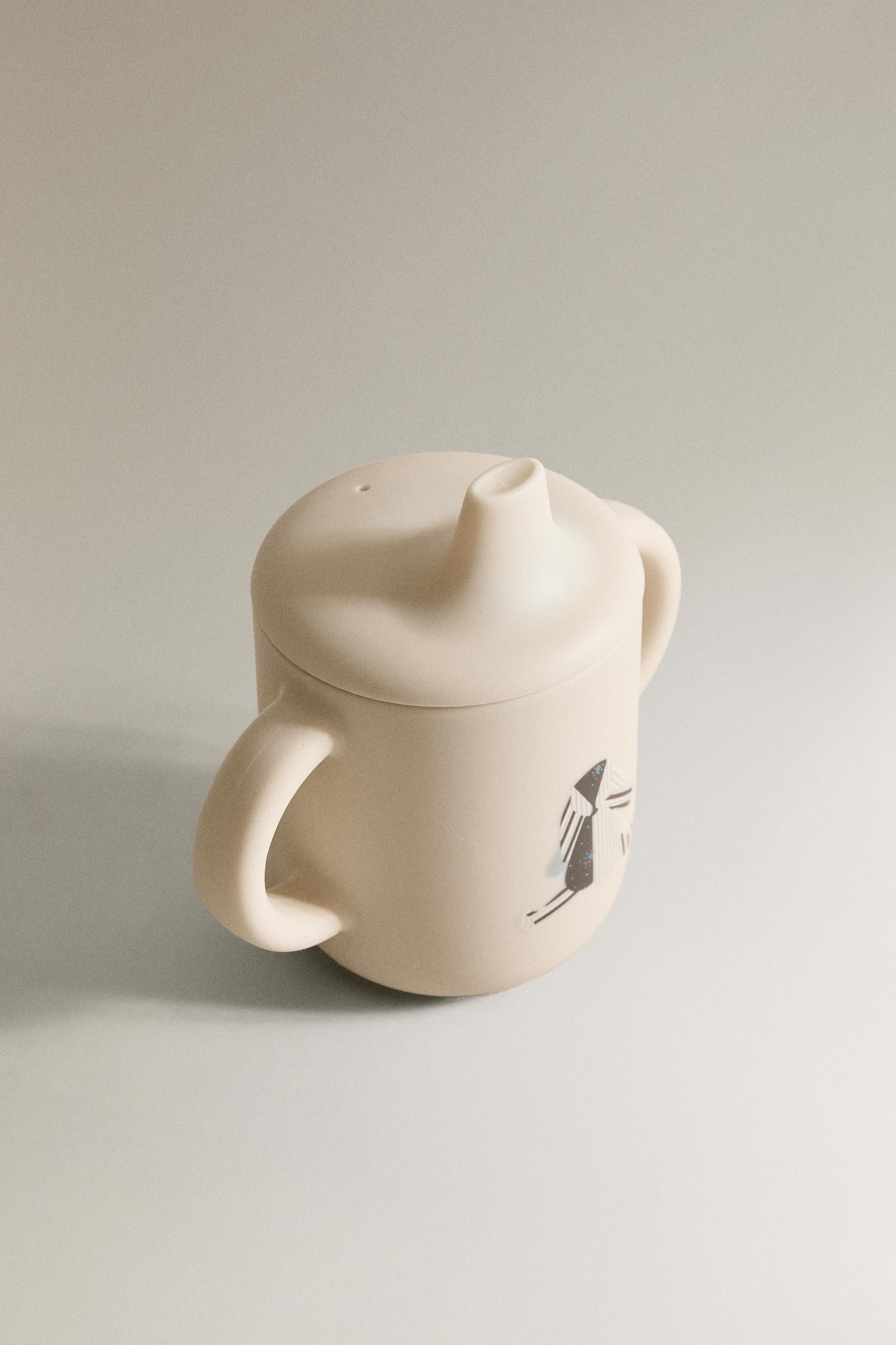 KIDS’ SILICONE RABBIT LEARNING TUMBLER